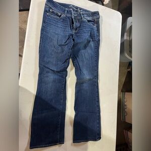 American Eagle Outfitters Dark Blue Straight Jeans